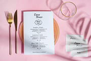 Menu Event Mockups Bundle, a Brochure Template by YuMyart (Thumbnail 2 of 12)