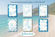 Coastal Vibe Doodles, an Object Illustration by Decor Lines (Thumbnail 10 of 19)