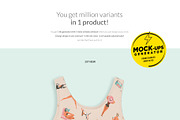 Baby/ Female Swimsuit 5xMock-ups, a Print Template by Mocca Mockups Store (Thumbnail 3 of 5)