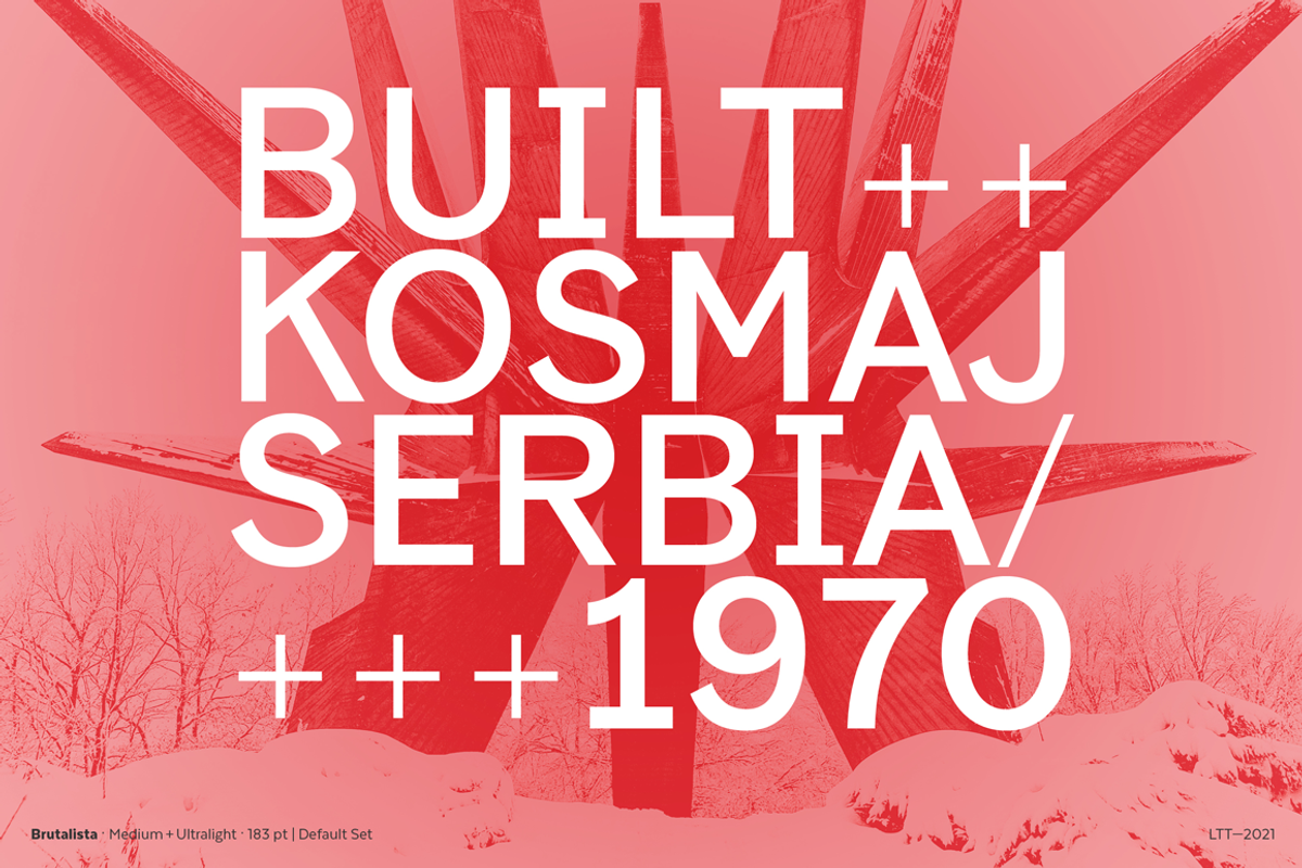 Brutalista - Family 50% off, a Blackletter Font by Latinotype (Photo 8 of 15)