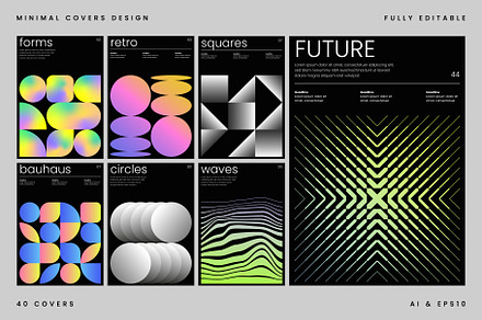 Minimalist Covers Design - Vol.2