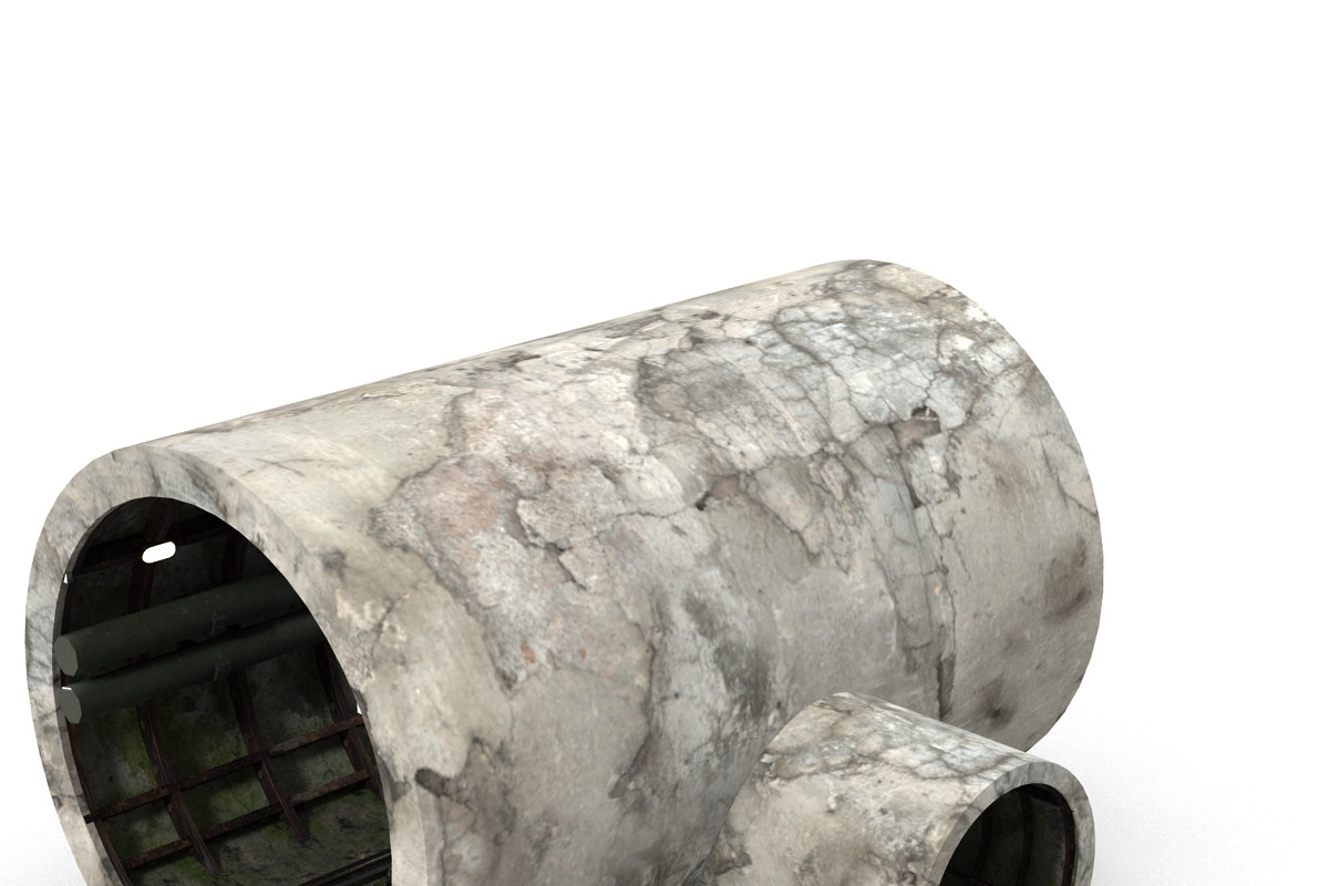 Subway tunnel T, an Environmental 3D Model by AndrewWhite (Photo 6 of 20)
