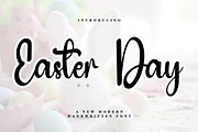 Easter Day, a Handwritten Font by InermediaSTUDIO (Thumbnail 1 of 7)