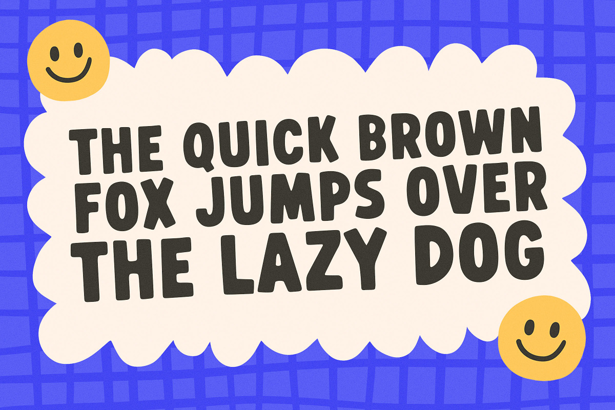 Happy Club - Simple Bold Sans Serif, a Sans Serif Font by Happy Type Club (Photo 4 of 7)