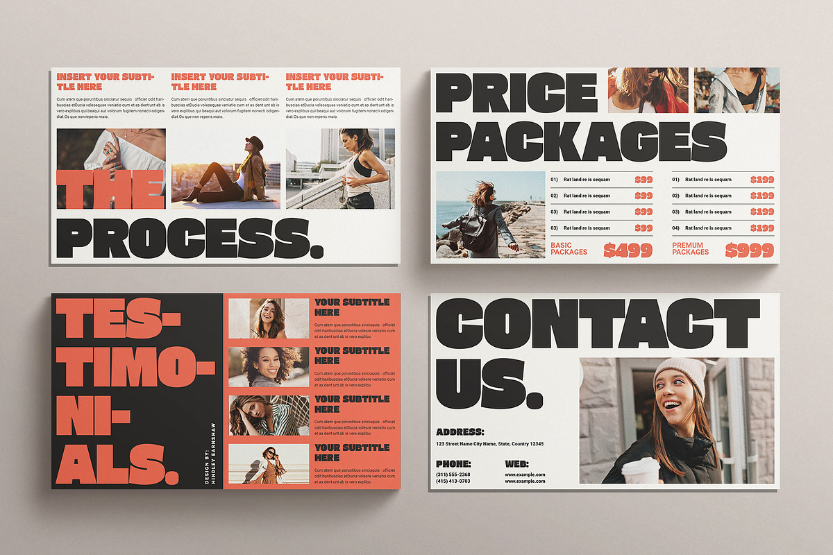 Welcome Kit Presentation Template, a Presentation Template by E-Type (Photo 5 of 5)
