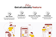 SEO Website Optimization, an Illustration by orenjidesign (Thumbnail 3 of 8)