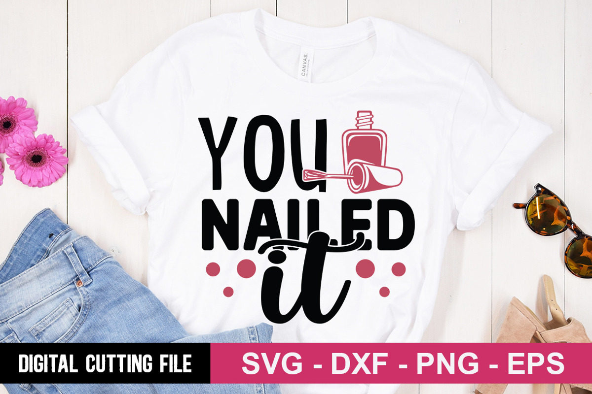 Nail Tech SVG Bundle, a Graphic by Buysvgbundles (Photo 7 of 7)