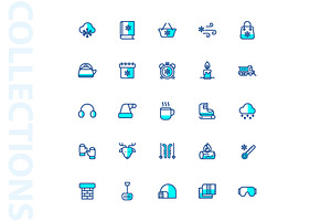 Winter Two Tone Icons