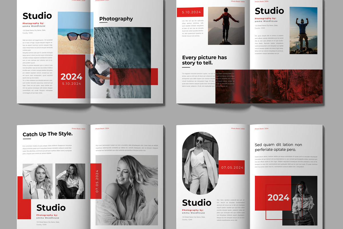 PhotoBook Magazine Layout, a Magazine Template by ContestDesign (Photo 2 of 4)
