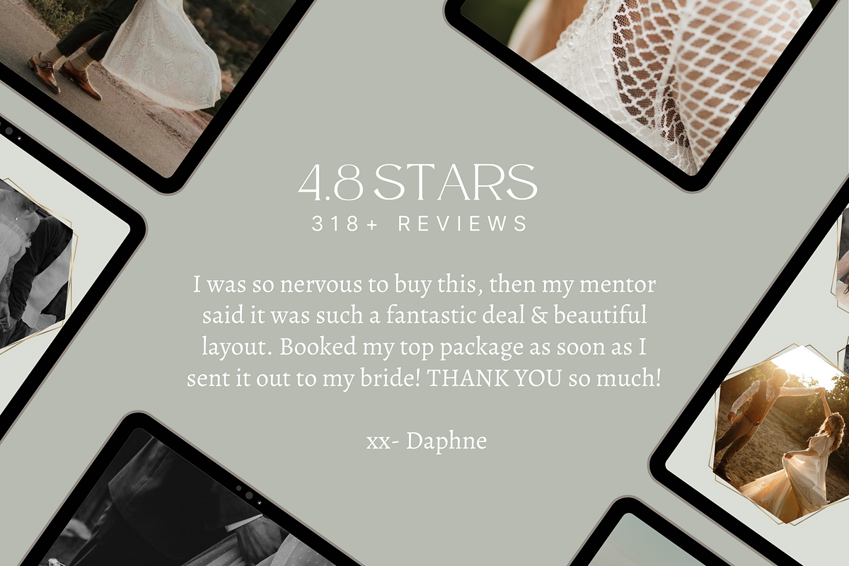 GOLD Wedding Photography Guide, a Magazine Template by Signature Edits (Photo 9 of 11)