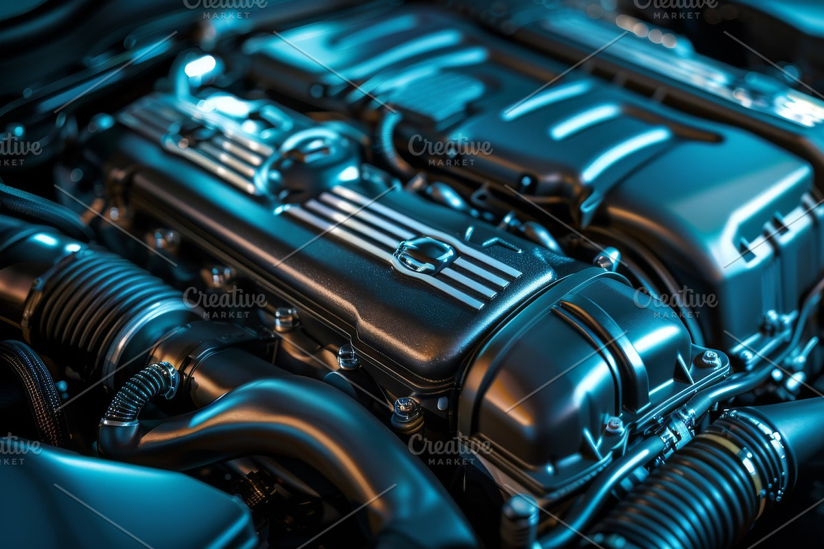 55 Car engines, a Transportation Illustration by Handmadefont (Photo 18 of 56)