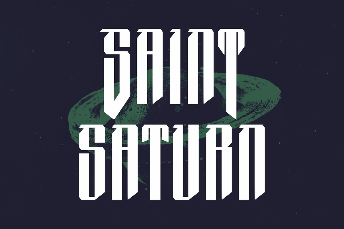 Starroz Futuristic Display Font, a Slab Serif Font by Maulana Creative (Photo 2 of 7)