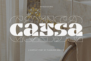 Caysa - Elegant Display Font, a Sans Serif Font by Flawless And Co (Thumbnail 1 of 10)