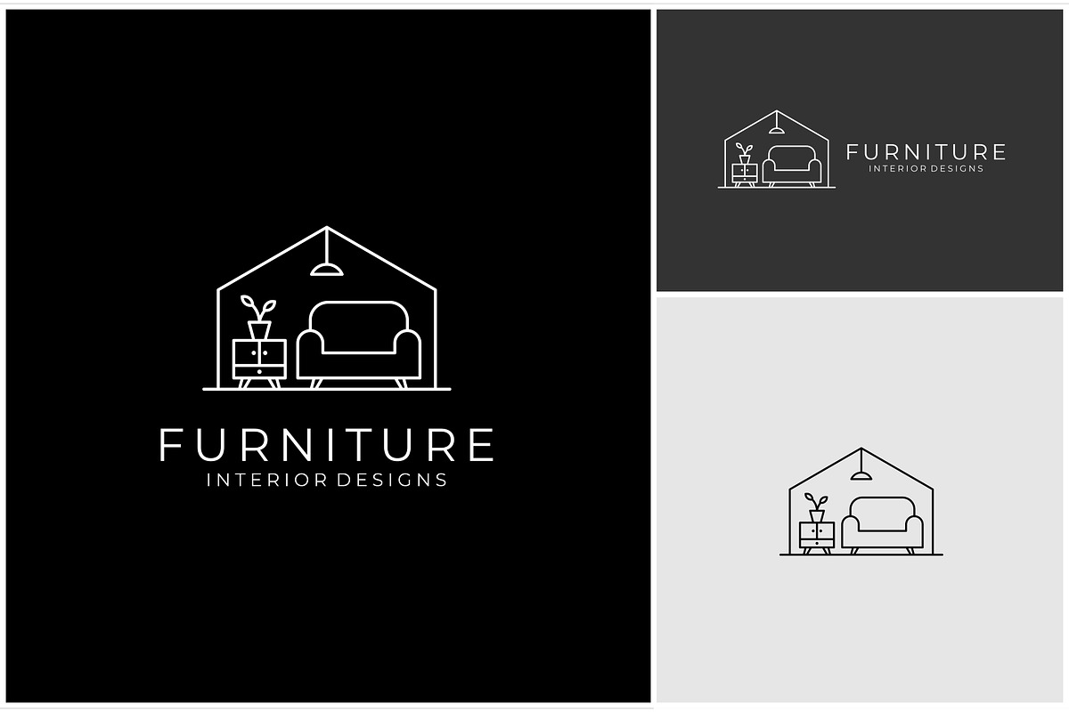 Furniture Interior Home Decor Logo, a Branding & Logo Template by ika trisiana (Photo 1 of 2)