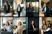 95 Business Woman Photo Prompts, a Business Photo by Selenique Studio (Thumbnail 3 of 10)