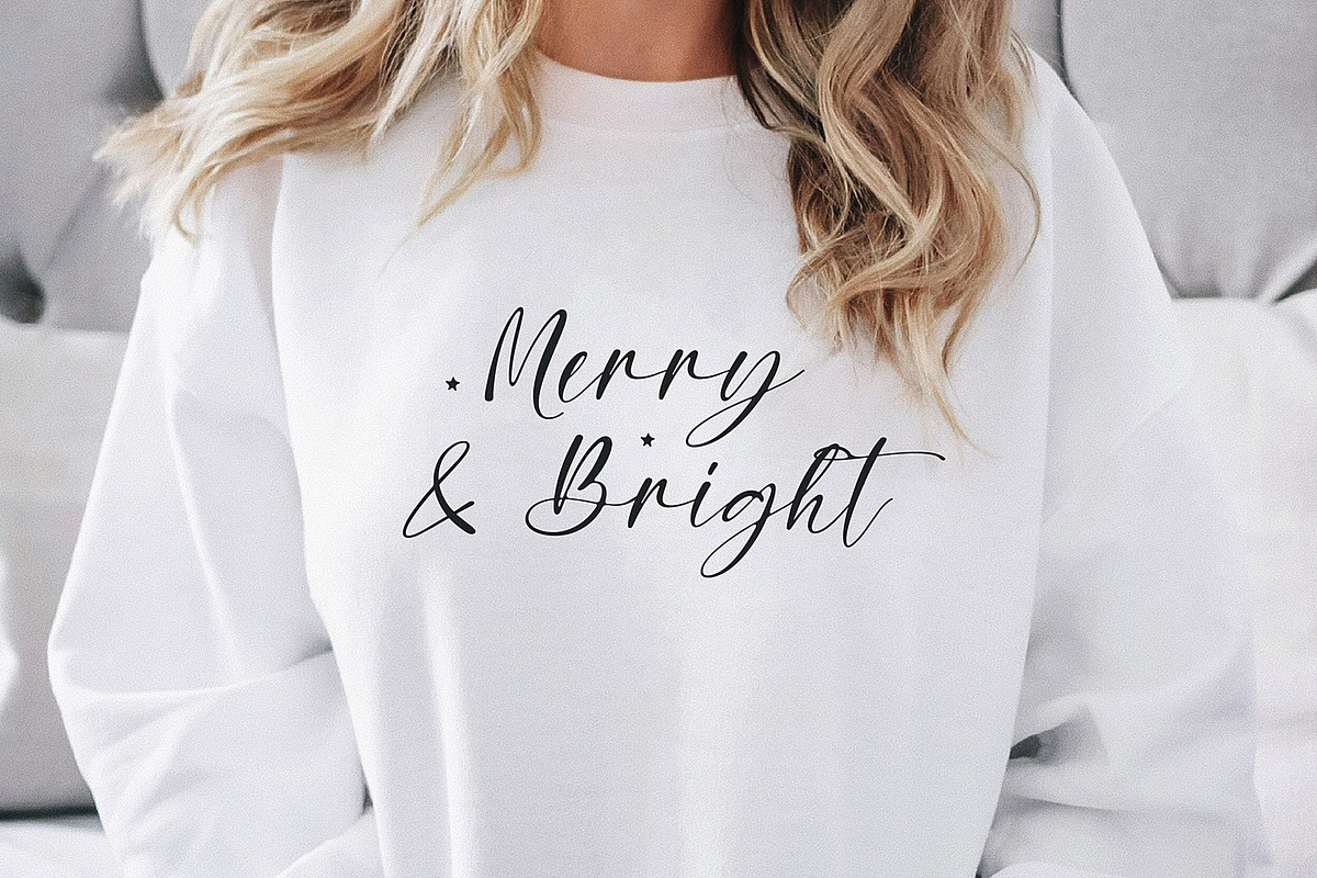 Bough and Berry - Handwritten font, a Handwritten Font by BitongType (Photo 2 of 10)