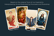 TAROT MAJOR ARCANA CARDS, an Illustration by La Inspiratriz (Thumbnail 4 of 4)