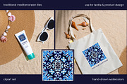 Traditional Mediterranean Tiles SET2, an Object Illustration by ilonitta (Thumbnail 9 of 10)