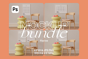 Frame Mockup Set FLORINE