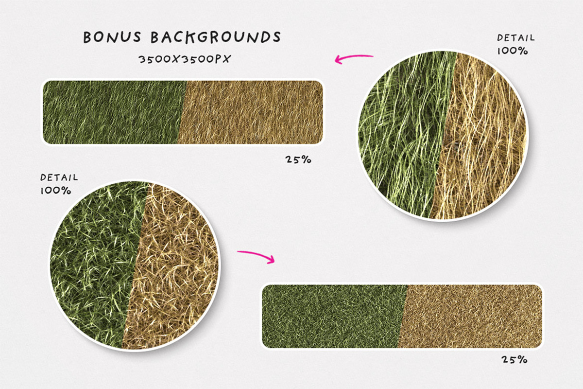 Old Dry Grass or Fur Typo Creator, a Sans Serif Font by TVartworks (Photo 13 of 13)