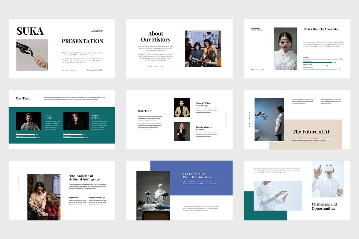 Suka : AI Business Keynote, a Presentation Template by Punkl Camp (Photo 6 of 9)