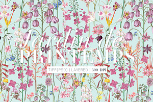 Jardin de Printemps Prints & Motifs