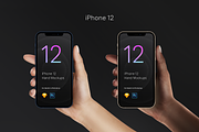 Hand Mockups iPhone 12 Pro, normal, an iPhone Mockup by Pierre Borodin (Thumbnail 3 of 8)