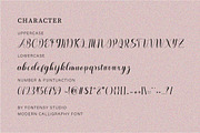 Monika Calligraphy Font, a Script Font by Cut Story (Thumbnail 9 of 11)