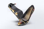 Heeled Shoes Mock-Up, an Advertising Mockup by Se٧enStudio (Thumbnail 4 of 10)