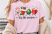 Tis the Season Christmas Doodle PNG, a Seasonal Illustration by Rose Art (Thumbnail 3 of 4)