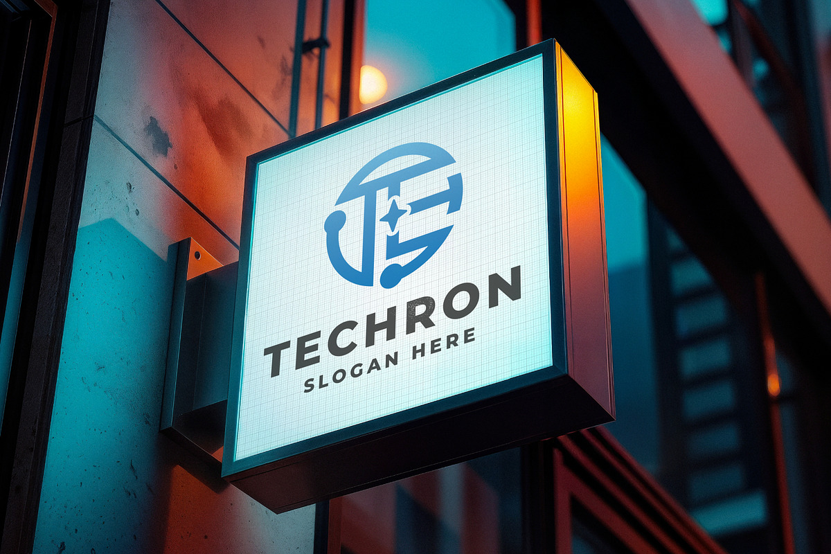 Letter T Network Technology Logo, a Branding & Logo Template by Design_Planet (Photo 1 of 3)