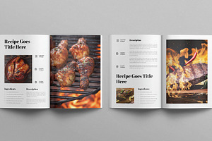 Cook Book Template Recipe Book