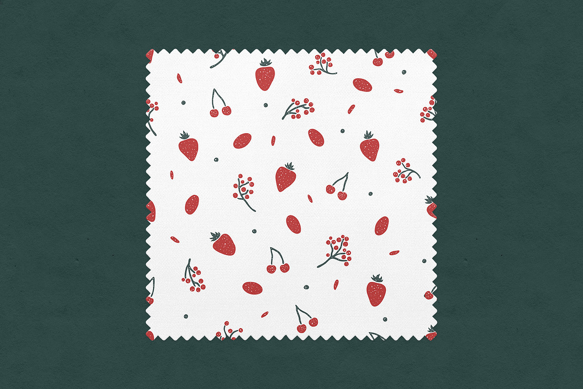 Vegetables & Fruits Patterns, a Pattern Graphic by 2DFUNS (Photo 12 of 15)