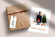 Cozy Christmas home fireplaces set, a Decorative Illustration by Good Studio (Thumbnail 6 of 6)