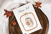 Fall Nursery Atelier Clipart Bundle, an Animal Illustration by PaintPixelCo (Thumbnail 13 of 16)