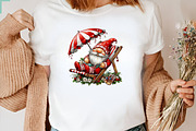 Watercolor Beach Gnome Clipart, an Illustration by CreationArt (Thumbnail 3 of 7)