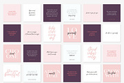 Self Love Quote Templates for Canva, a Social Media Template by DeeBeeDesign (Thumbnail 9 of 10)