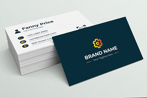 Business Card Template, a Card Template by MightyDesign