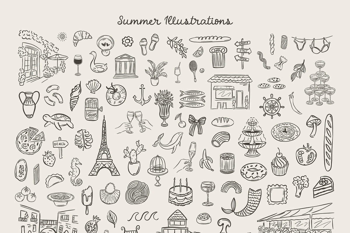 Whimsical Summer Bundle, an Object Graphic by AnnArt (Photo 5 of 11)