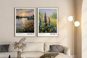 Art Poster Echoing Monet's Style, a Decorative Illustration by Vibrand Studio (Thumbnail 9 of 14)
