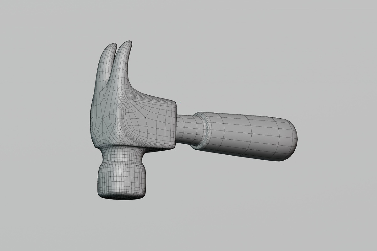 Hammer, an Object 3D Model by fahad121 (Photo 6 of 8)
