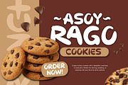 Choko Theo - Chocolate Display Font, a Handwritten Font by twinstd (Thumbnail 4 of 10)