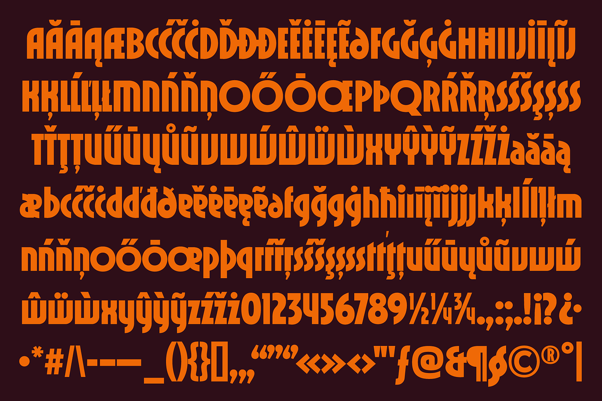 GW Scheda, a Font by Goodwheel Studio (Photo 14 of 14)