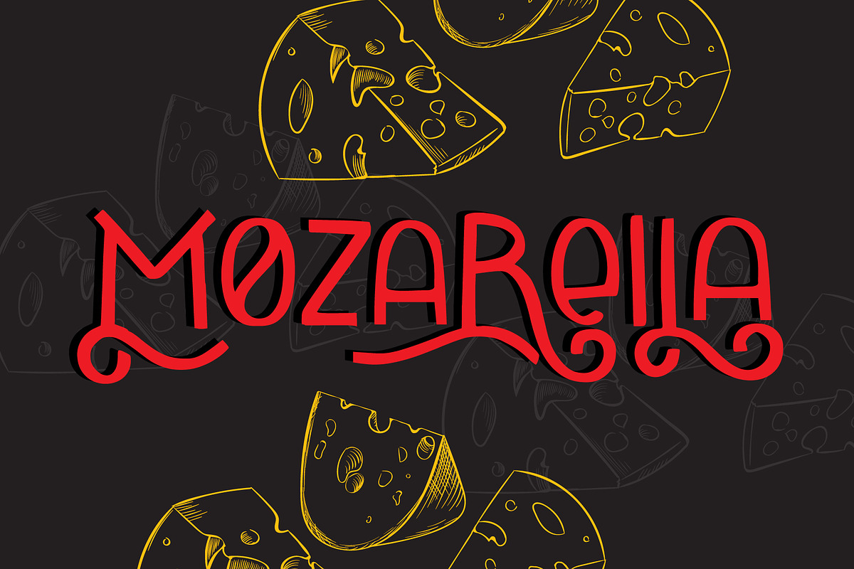 carbonara, a Slab Serif Font by Mariyana (Photo 4 of 5)