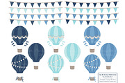 Oceana Hot Air Balloons & Patterns, an Illustration by Amanda Ilkov (Thumbnail 4 of 5)