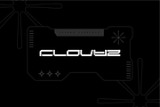 Clovyz - Futuristic Display Font, a Sans Serif Font by Typeagle (Thumbnail 1 of 11)
