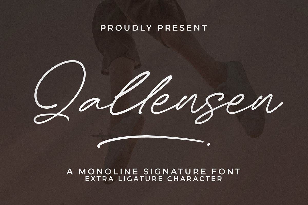 Qallensen, a Handwritten Font by Integritype Studio (Photo 1 of 15)