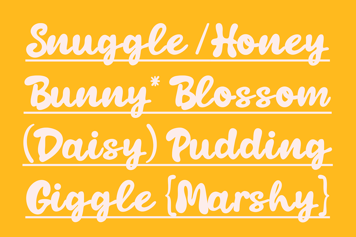 Etta Melody - Retro Bold Script, a Script Font by Indotype Foundry (Photo 3 of 10)