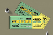 Music Festival VIP Ticket Design, a Stationery Template by ContestDesign (Thumbnail 1 of 3)