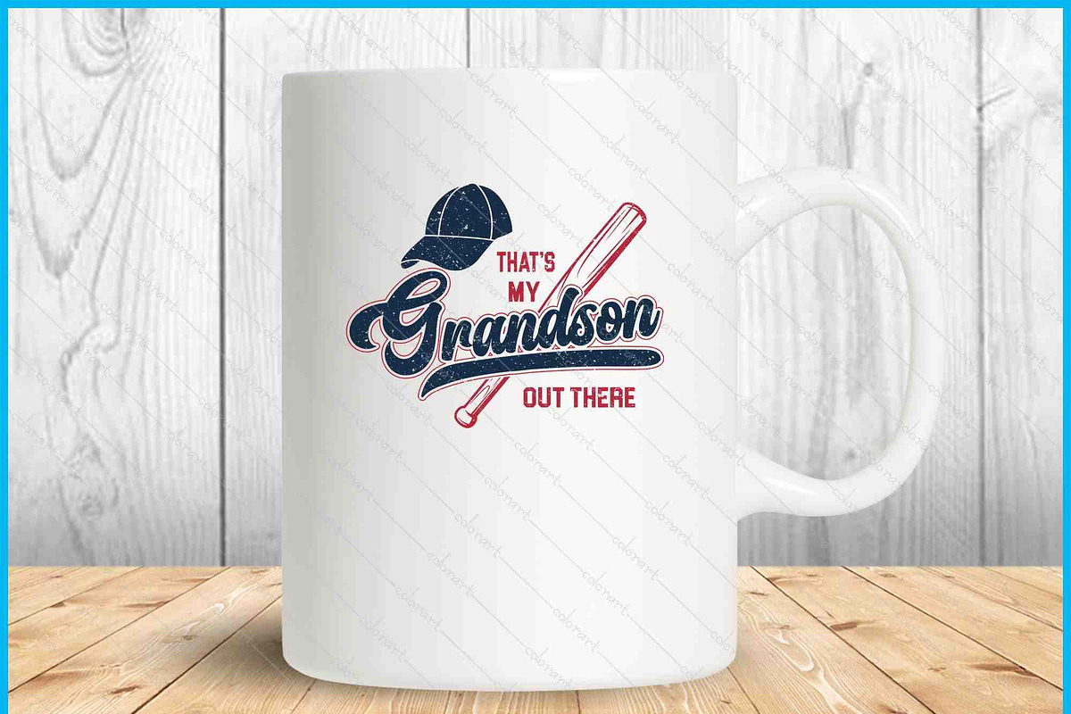 Thats My Grandson Out There Baseball, a Graphic by Creativeusart (Photo 2 of 4)